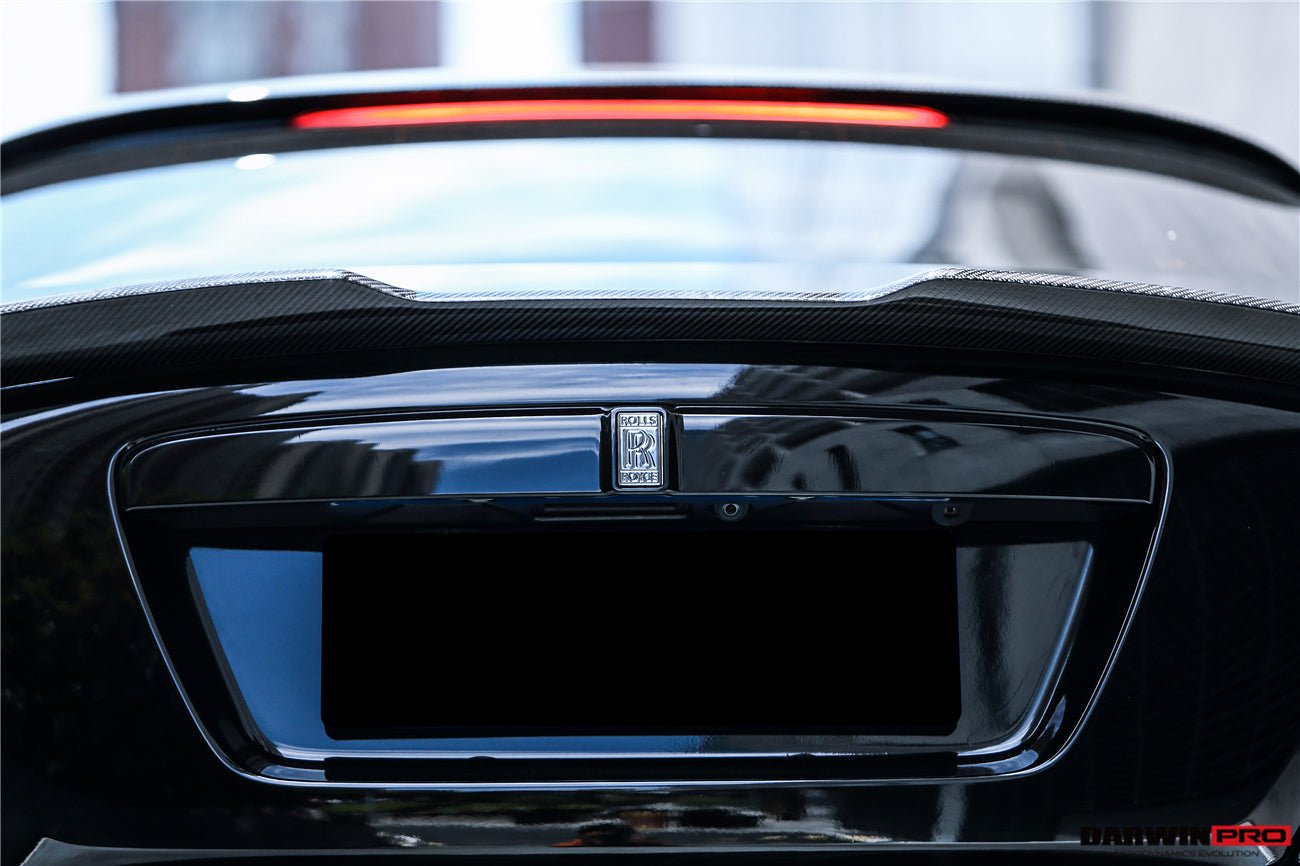 2016 - 2020 Rolls-Royce Wraith BKSS Style Carbon Fiber Trunk Spoiler